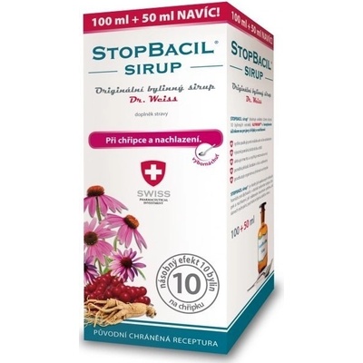 Dr. Weiss Stopbacil sirup 150 ml