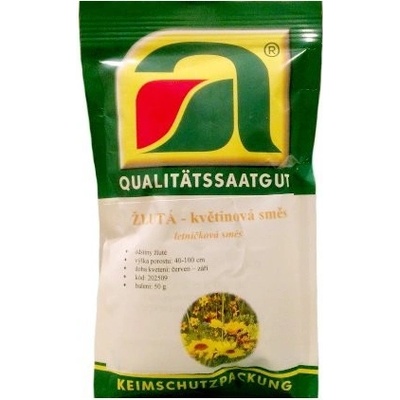 Letničková směs žlutá 50 g květinový porost 40-100cm vysoký