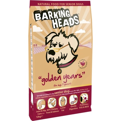 Barking Heads Golden Years 12 kg