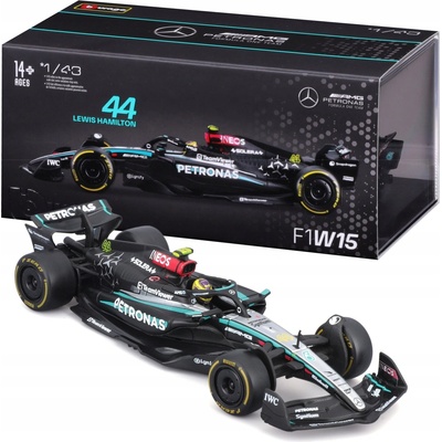 BBURAGO FORMULE F1 Mercedes AMG W15 2024 Lewis Hamilton18-38209 1:43