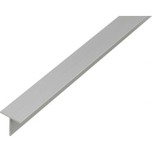 Alu T profil, stříbrný elox 15x15x1,5 mm, 2 m