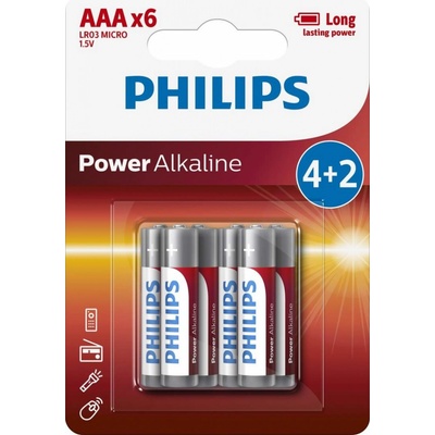 Philips AAA 6ks LR03P6BP – Hledejceny.cz