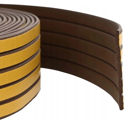 Vida Samolepicí těsnění okna hnědé 9 x 3 mm 25 m EPDM guma