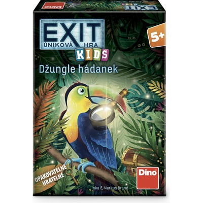 Dino Exit úniková hra pro děti: Džungle hádanek