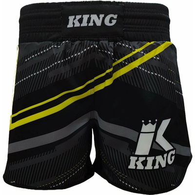 MMA šortky KING PRO BOXING Blade černá/neon