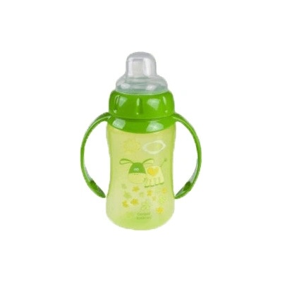 Canpol babies Tréningový hrnček s úchyty- zelená 320 ml