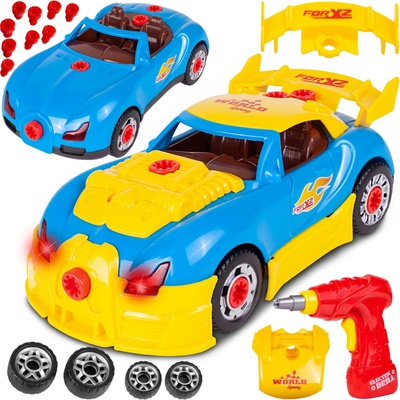 MalPlay Auto Bugatti na šroubování