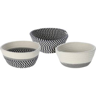 M.A.T. GROUP Home Styling Collection Bavlněný úložný košík, 18 x 8 cm