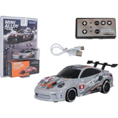 YEGAO RC driftovací auto RTR 1:64 kovové 2,4 GHz – šedé