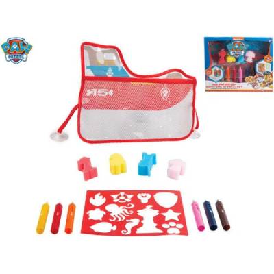 Paw Patrol mikrohračky sada pasteliek do vane