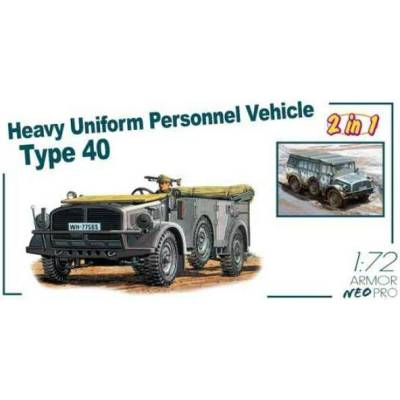 Model Kit military 7379 HEAVY PERSONNEL VEHÍCLE TYPE 40 (1:72)