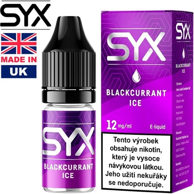 SYX Blackcurrant Ice 10 ml 12 mg