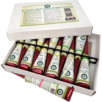 Henna na tělo červenohnědá 28 g Nature's Own 10 kusů – Hledejceny.cz