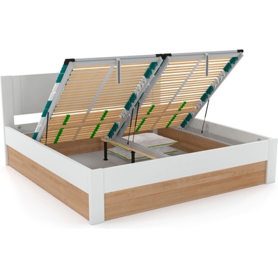 Bedton Úložný prostor Praktik Max z masivu BUK šampaň 220 x 90 cm x 50 cm