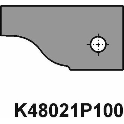 VBD pro sadu fréz na dveře - dlouhý čep K48021P100