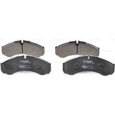 BOSCH Sada brzdových platničiek kotúčovej brzdy 0986424833