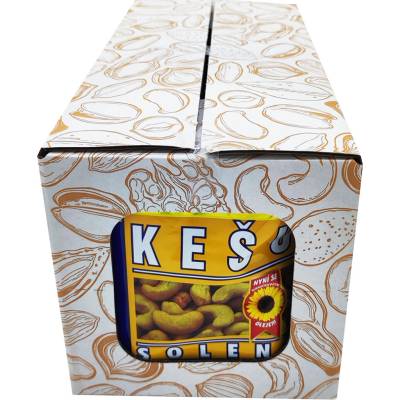 Van Almerk Kešu ořechy pražené solené 60 g