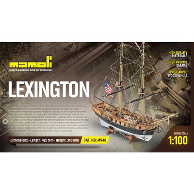 Mamoli Lexington 1775 kit 1:100