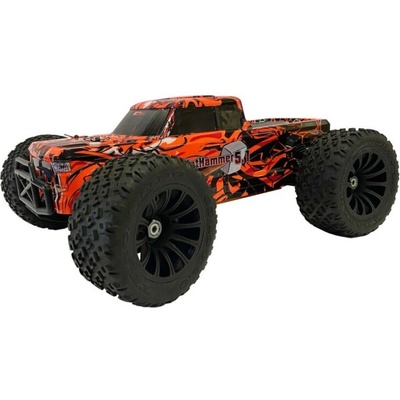 DF MODELS RC Auto Truggy BigHammer 5.1 BL TOP SPEED 4WD | XL | RTR | ORANGE 1:10