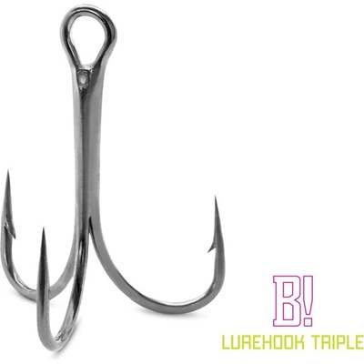 Delphin Trojháček B! LureHook Triple vel.1 6 ks