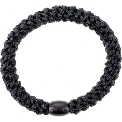 KKNEKKI Gumička do vlasů Kknekki Black, černá barva, textil – Hledejceny.cz