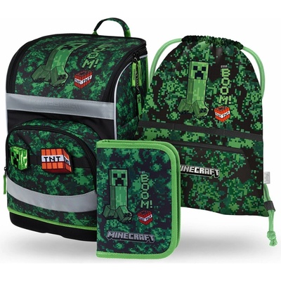 Baagl SET 3 Zippy Plus Minecraft Boom – Hledejceny.cz