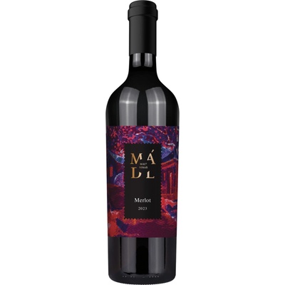 Vinařství Mádl Edice Merlot výběr z hroznů, Mádl 2023 0,75 l (holá láhev)