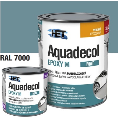 Het Aquadecol Epoxy M 5kg RAL 7000