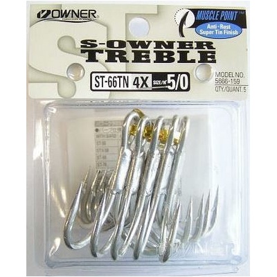 Owner Stinger Treble 66TN vel.3 5 ks