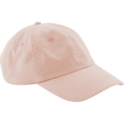 Beechfield B 653 nízkoprofilová 6 panelová COT53065340599-peach Broskvová