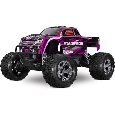 Traxxas Stampede BL-2s RTR růžový 020334026163 1:10