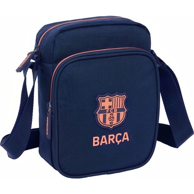 FC Barcelona Taška cez rameno FC Barcelona tmavomodrá 2 l nastaviteľný popruh