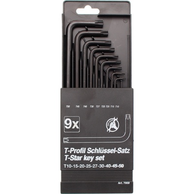 BGS technic Sada zahnutých klíčů T10 - T50 BGS 107959
