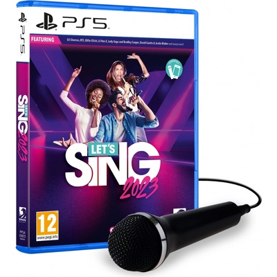 Let's Sing 2023 + mikrofon