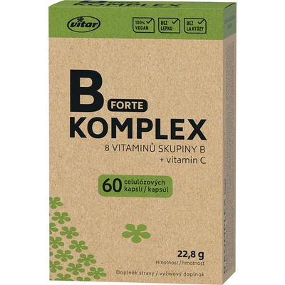 Vitar B komplex EKO 60 kapsúl