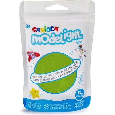 Carioca Modelovací hmota Modelight 50g Světle zelený