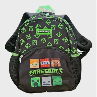 ŠKOLSKÝ BATOH MINECRAFT JEDNOKOMOROVÝ 31 cm x 25 x 11 cm (hĺbka)