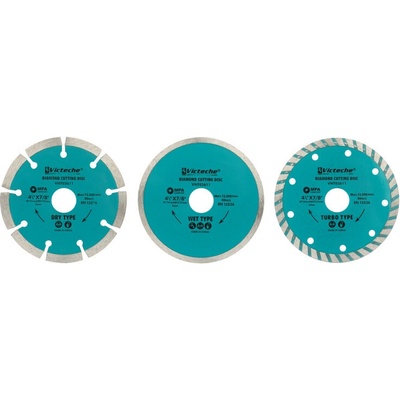 Victeche diamantový rezný kotúč 115 mm vht02611 3 ks