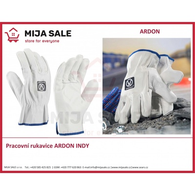 Ardon A1099 Celokožené rukavice Indy 1 pár – Hledejceny.cz
