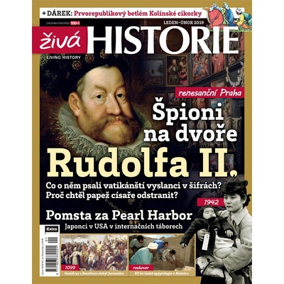 Živá historie 1-2/2019 - Špioni na dvoře Rudolfa II. + betlém – Hledejceny.cz
