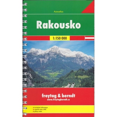 Rakousko Supertouring autoatlas 1:150 000 – Hledejceny.cz