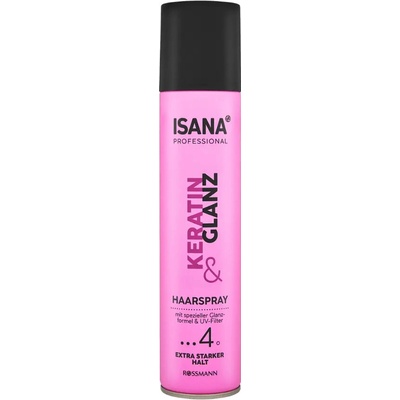 ISANA Professional Lak na vlasy Keratin & Glanz 250 ml