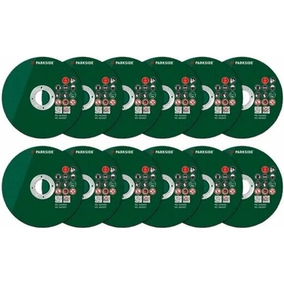 Parkside Sada řezných kotoučů na kov Ø 125 mm, 12 ks