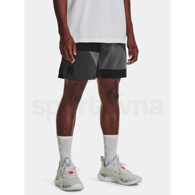 Under Armour Curry Woven 7IN Short-BLK kraťasy černá pánské