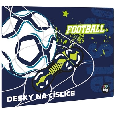 Oxybag Desky na číslice Fotbal 2024 pro prvňáčky – Hledejceny.cz