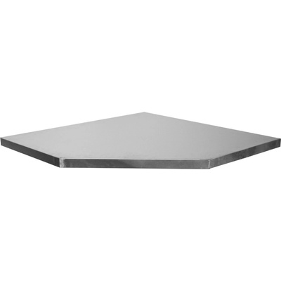 Matabro MB-TGW34S, Rohová nerezová pracovní deska do dílenské sestavy 865x865 mm