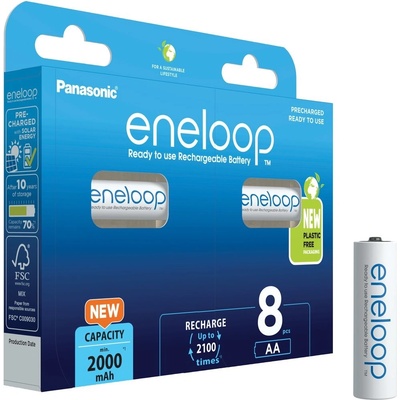 Panasonic Eneloop AA 8ks 3MCCE/8BE – Hledejceny.cz