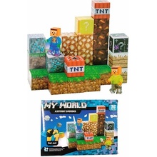 Toybit Magnetická stavebnica Minecraft TNT Creative world 32 ks