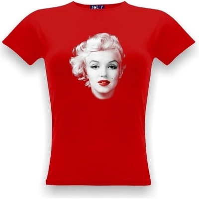 Tričko s potiskem Marilyn Monroe2 dámské Červená – Hledejceny.cz