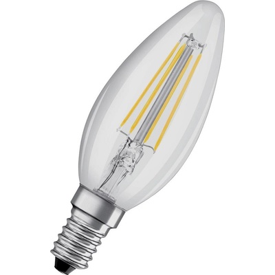 Osram LED EEK2021 F A G E14 svíčkový tvar 4.8 W = 40 W teplá bílá
